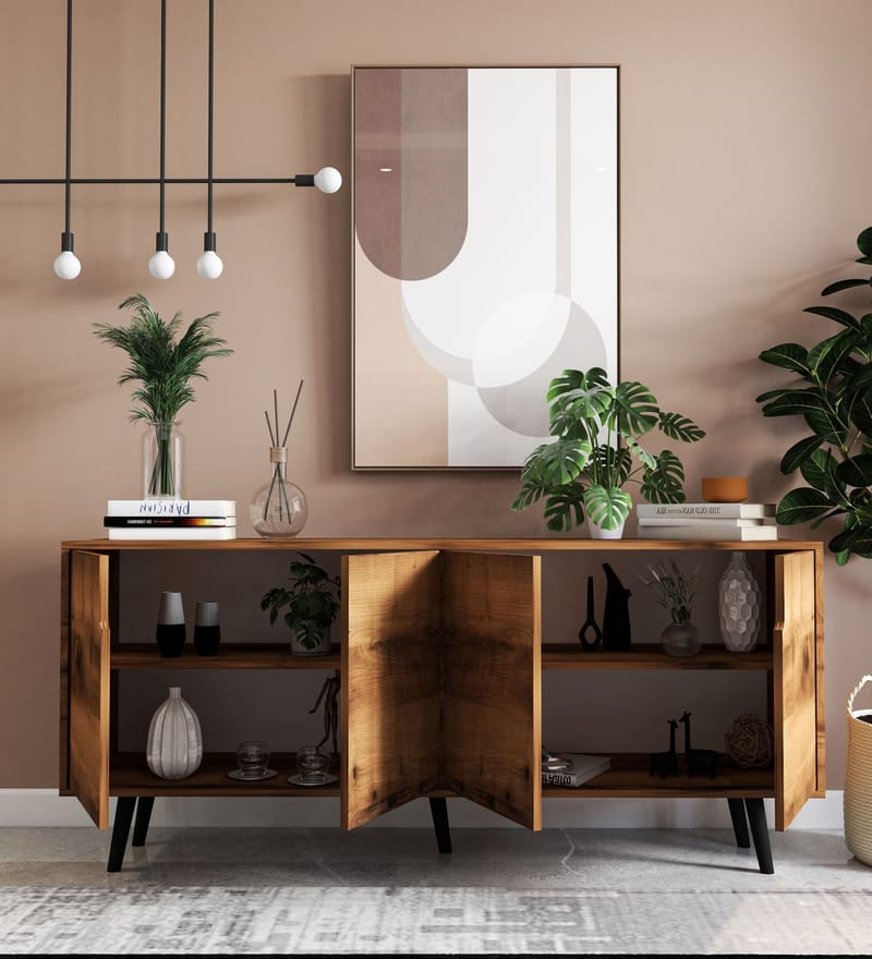 Latinara Konsolbord 180 cm - Valnød - Opbevaring - Opbevaringsmøbler - Skænke & sideboards