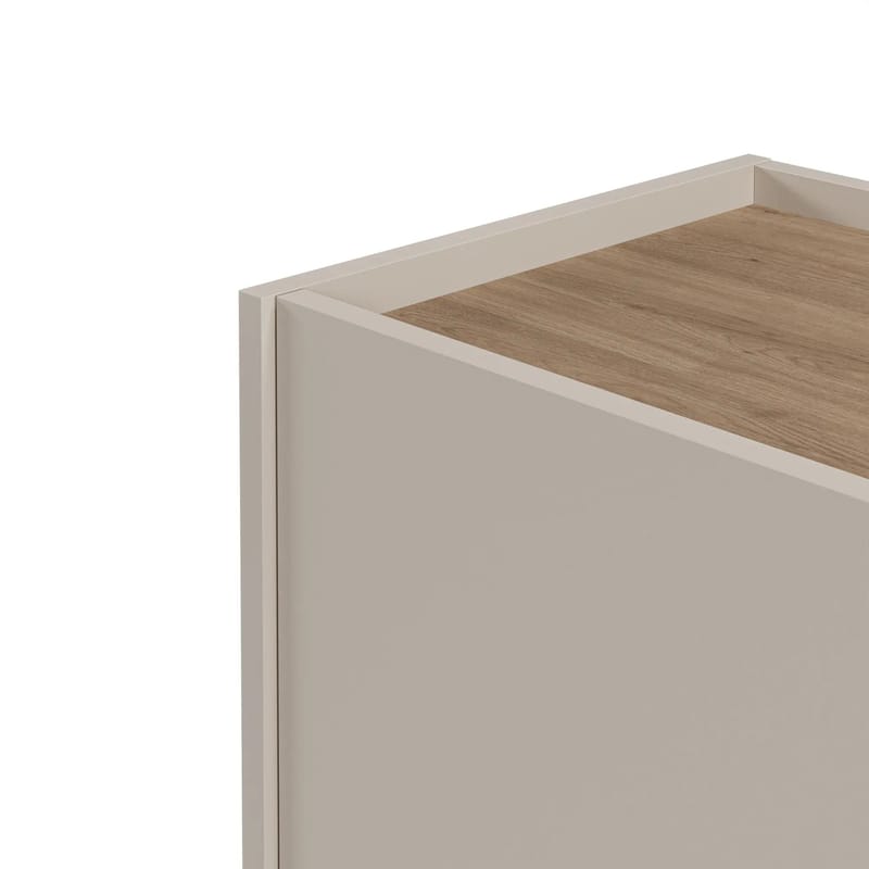 Lomar Konsol 150x82,9x40,5 cm - Sandsten naturlig eg - Opbevaring - Opbevaringsmøbler - Skænke & sideboards