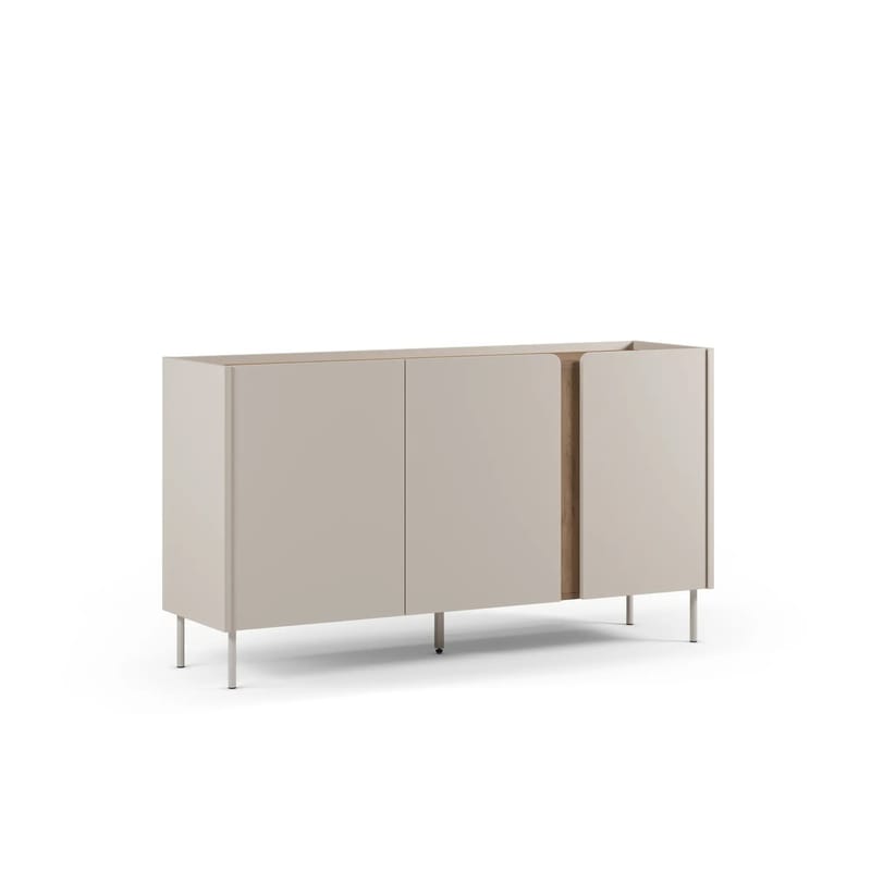 Lomar Konsol 150x82,9x40,5 cm, Sandsten naturlig eg