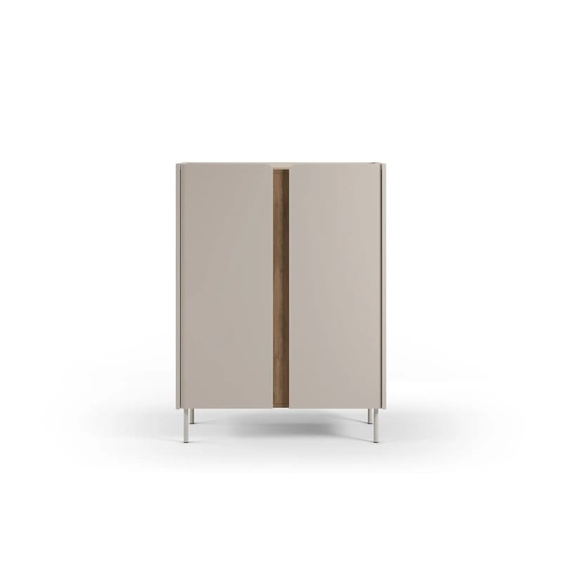 Lomar Skænk 90x120,4x40,5 cm - Sandstone, naturlig eg - Opbevaring - Opbevaringsmøbler - Skænke & sideboards