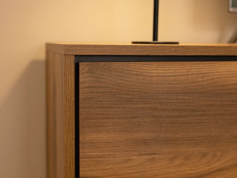 Lorvenn Skænk 190x40 cm - Brun/Sort - Opbevaring - Opbevaringsmøbler - Skænke & sideboards