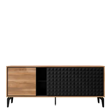 Lorvenn Skænk 190x40 cm - Brun/Sort - Opbevaring - Opbevaringsmøbler - Skænke & sideboards