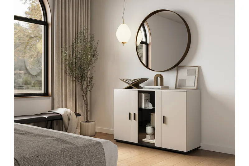 Lyrosen Skænk 120x41 cm - Beige - Opbevaring - Opbevaringsmøbler - Skænke & sideboards