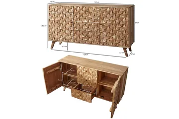 Möbler Wohnling Brun - Opbevaring - Opbevaringsmøbler - Skænke & sideboards