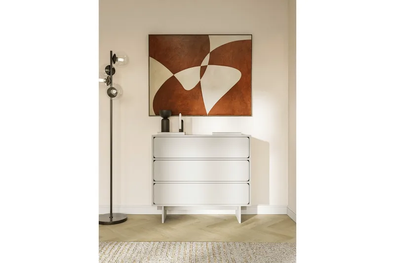 Marinport Kommode 101 cm - Beige - Opbevaring - Opbevaringsmøbler - Kommode