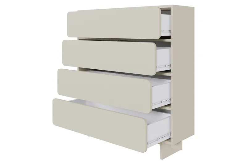 Marinport Kommode 101 cm - Beige - Opbevaring - Opbevaringsmøbler - Kommode