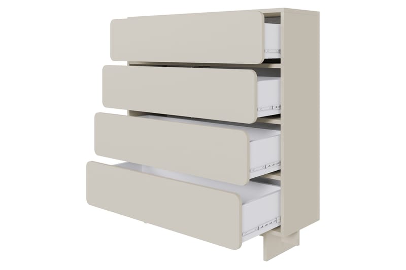 Marinport Kommode 101 cm - Beige - Opbevaring - Opbevaringsmøbler - Kommode