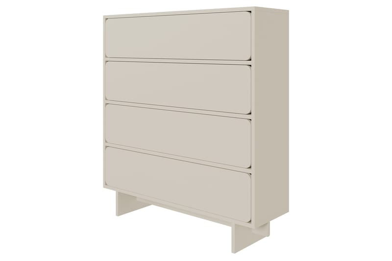 Marinport Kommode 101 cm - Beige - Opbevaring - Opbevaringsmøbler - Kommode