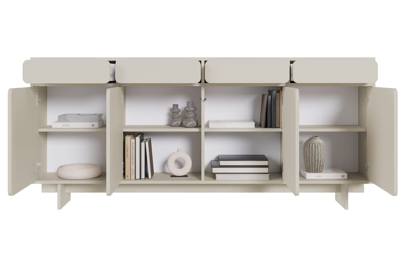 Marinport Kommode 200 cm - Beige - Opbevaring - Opbevaringsmøbler - Kommode