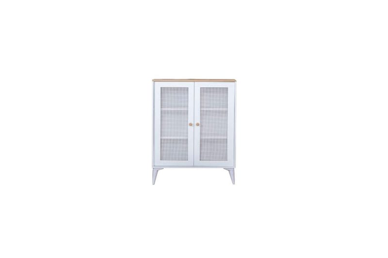 Mjudi Skænk 90x41 cm - Natur/Hvid - Opbevaring - Opbevaringsmøbler - Skænke & sideboards