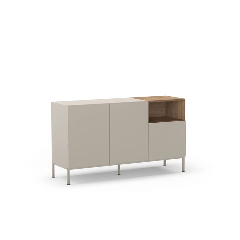 Morlen Konsol 140x80x41,8 cm - Sandsten naturlig eg - Opbevaring - Opbevaringsmøbler - Skænke & sideboards