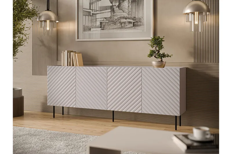 Munkedal Kommode 200 cm - Kashmir - Opbevaring - Opbevaringsmøbler - Kommode