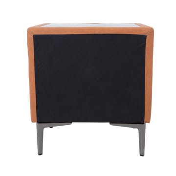 Natbord HOME4YOU Lena 50,5x41x54 cm cognacbrun - cognacbrun - Møbler - Borde - Aflastningsbord - Sengebord