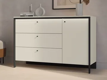 Navron Kommode 136 cm - Beige - Opbevaring - Opbevaringsmøbler - Kommode