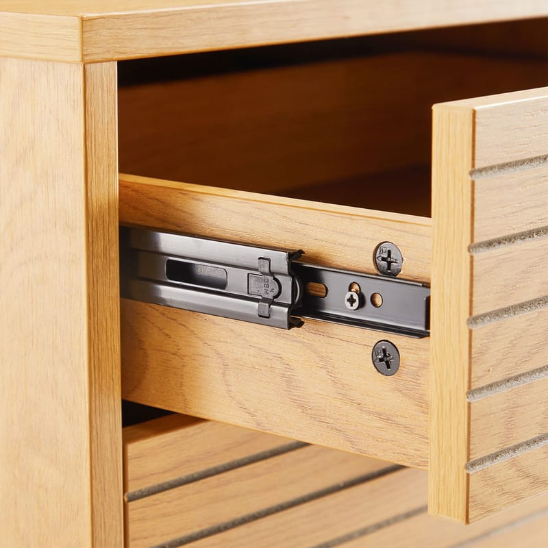 Nightstand HOME4YOU - brun - Møbler - Borde - Aflastningsbord - Sengebord