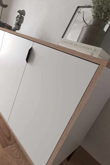 Olyros skænk 160 cm - Hvid - Opbevaring - Opbevaringsmøbler - Skænke & sideboards