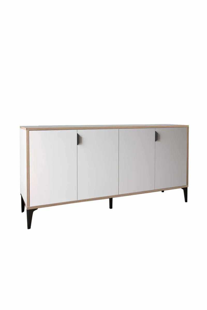 Olyros skænk 160 cm - Hvid - Opbevaring - Opbevaringsmøbler - Skænke & sideboards