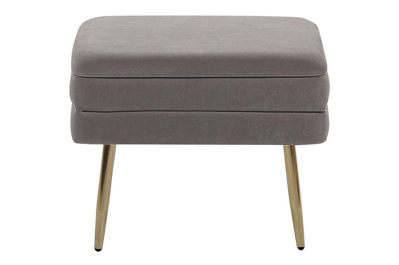 Opbevaringsbænk Odessa Grå/guld - Grå/guld - Opbevaring - Opbevaringsmøbler - Kister