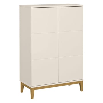 Pelle højskab 80x121 cm - Kashmir og eg - Opbevaring - Opbevaringsmøbler - Skænke & sideboards