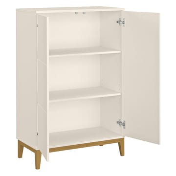 Pelle højskab 80x121 cm - Kashmir og eg - Opbevaring - Opbevaringsmøbler - Skænke & sideboards