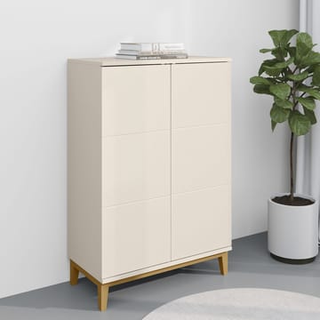 Pelle højskab 80x121 cm - Kashmir og eg - Opbevaring - Opbevaringsmøbler - Skænke & sideboards