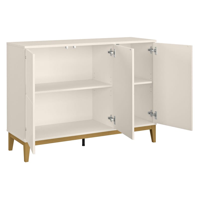 Pelle skænk 120x85 cm - Kashmir og eg - Opbevaring - Opbevaringsmøbler - Skænke & sideboards