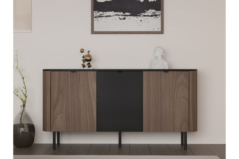 Pollena Skænk 151x39 cm - Brun - Opbevaring - Opbevaringsmøbler - Skænke & sideboards
