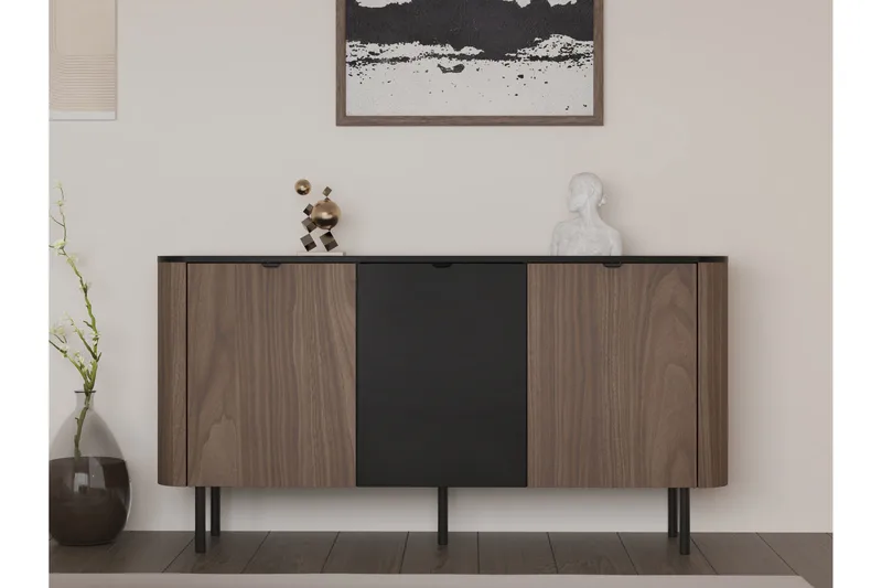 Pollena Skænk 151x39 cm - Brun - Opbevaring - Opbevaringsmøbler - Skænke & sideboards