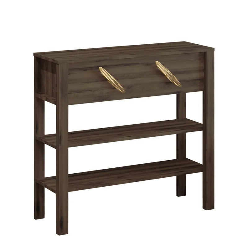 Relon Kommode 90x85x30 cm - Antik valnød - Opbevaring - Opbevaringsmøbler - Skænke & sideboards