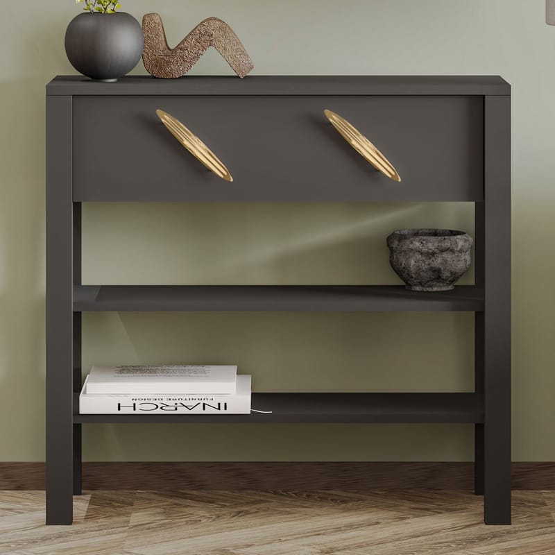 Relon Kommode 90x85x30 cm - Antracit - Opbevaring - Opbevaringsmøbler - Skænke & sideboards