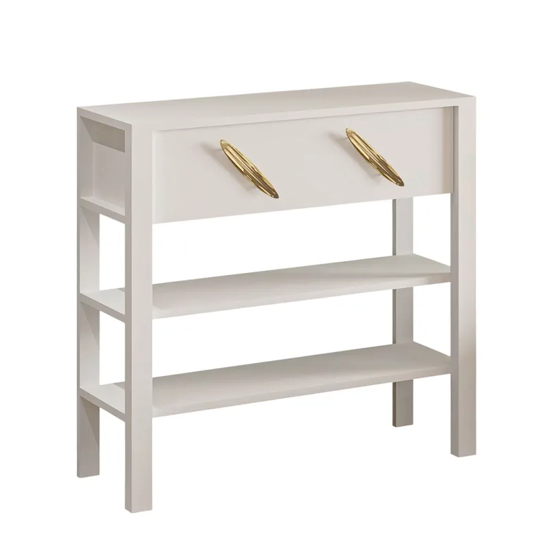 Relon Kommode 90x85x30 cm - Hvid - Opbevaring - Opbevaringsmøbler - Skænke & sideboards