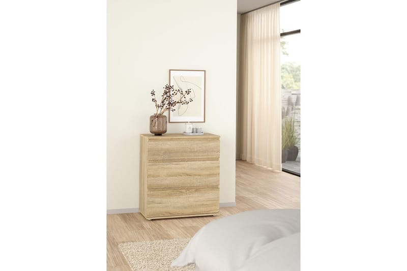 Rengo Kommode 76,8 cm - Natur - Opbevaring - Opbevaringsmøbler - Kommode