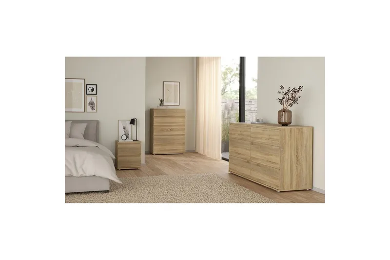 Rengo Kommode 76,8 cm - Natur - Opbevaring - Opbevaringsmøbler - Kommode