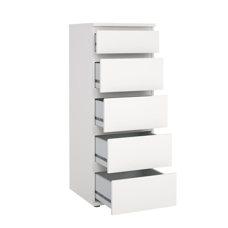 Rengo Kommode med 5 skuffer 40x40x107 cm - Opbevaring - Opbevaringsmøbler - Kommode