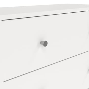 Renor Kommode med 5 skuffer Hvid 72x30x108 cm - Opbevaring - Opbevaringsmøbler - Kommode