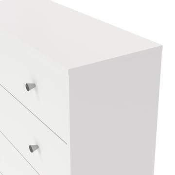Renor Kommode med 5 skuffer Hvid 72x30x108 cm - Opbevaring - Opbevaringsmøbler - Kommode