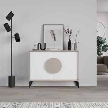 Rolina Konsolbord 110 cm - Lys mokka Hvid - Opbevaring - Opbevaringsmøbler - Skænke & sideboards
