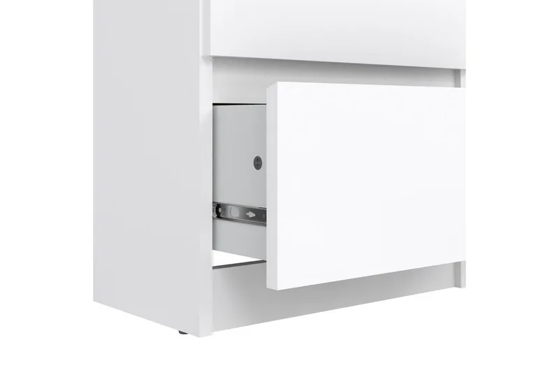 Salomns kommode 111,3 cm - Hvid højglans - Opbevaring - Opbevaringsmøbler - Kommode