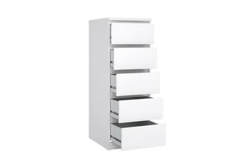 Salomns kommode 111,3 cm - Hvid højglans - Opbevaring - Opbevaringsmøbler - Kommode