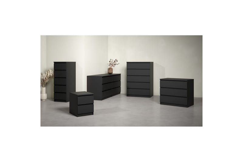 Salomns Kommode 111,3 cm - Sort - Opbevaring - Opbevaringsmøbler - Kommode
