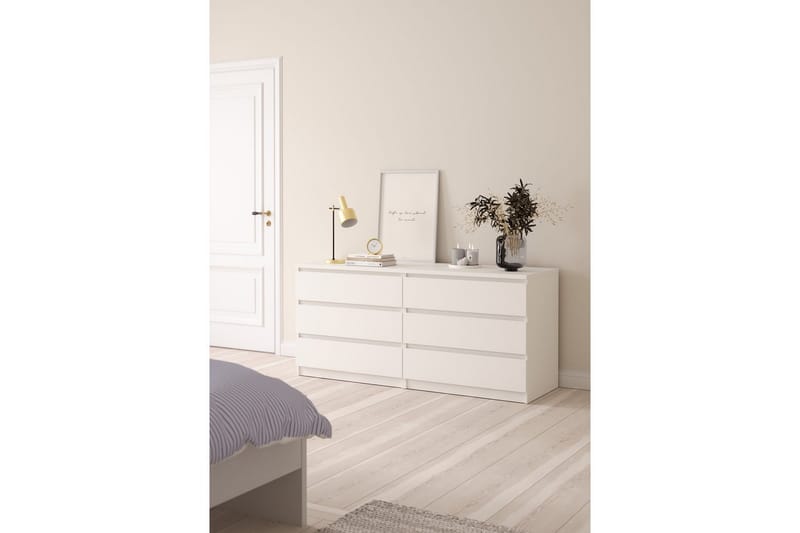 Salomns Kommode 154 cm - Hvid - Opbevaring - Opbevaringsmøbler - Kommode