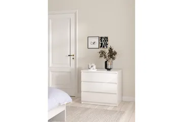 Salomns Kommode 77 cm - Hvid - Opbevaring - Opbevaringsmøbler - Kommode - Entrékommode