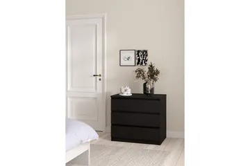 Salomns Kommode 77 cm - Sort - Opbevaring - Opbevaringsmøbler - Kommode - Entrékommode