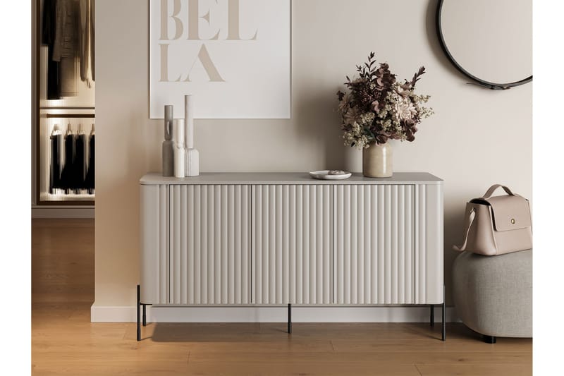Sherie Skænk 150x40 cm - Beige - Opbevaring - Opbevaringsmøbler - Skænke & sideboards