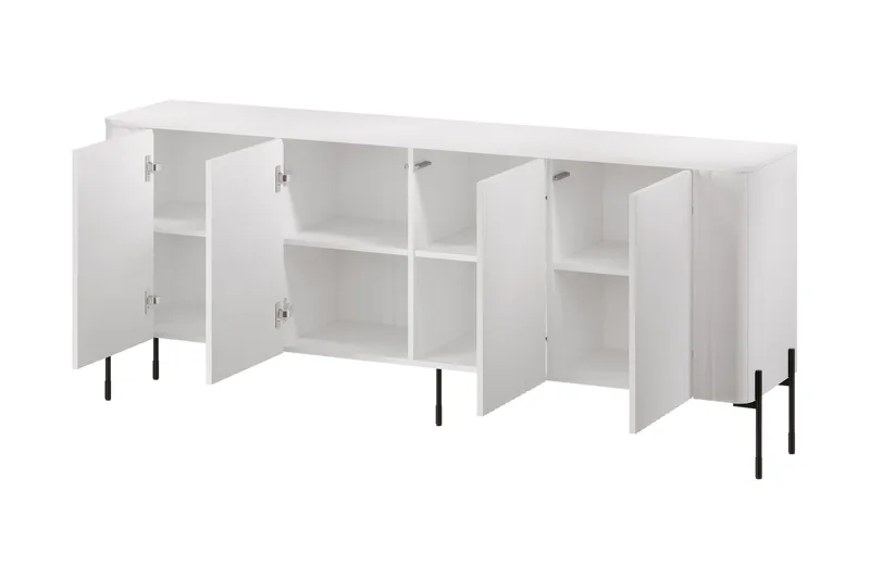 Sherie Skænk 190x40 cm - Musta - Opbevaring - Opbevaringsmøbler - Skænke & sideboards