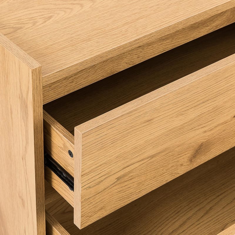 Side Board HOME4YOU - egetræsbark - Opbevaring - Opbevaringsmøbler - Skænke & sideboards