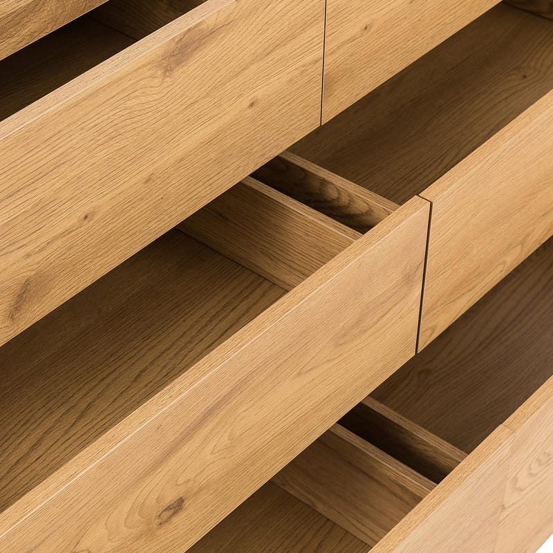 Side Board HOME4YOU - egetræsbark - Opbevaring - Opbevaringsmøbler - Skænke & sideboards