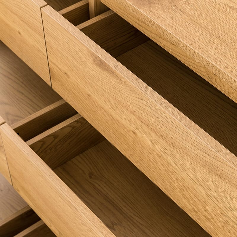 Side Board HOME4YOU - egetræsbark - Opbevaring - Opbevaringsmøbler - Skænke & sideboards