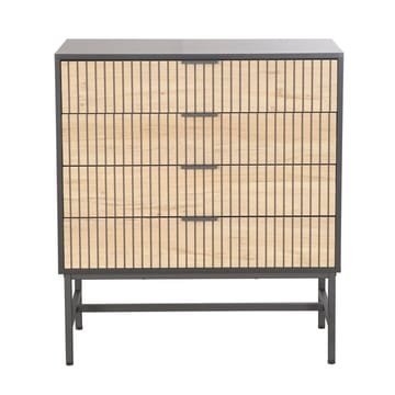 Side Board HOME4YOU - sort / lyst træ - Opbevaring - Opbevaringsmøbler - Skænke & sideboards