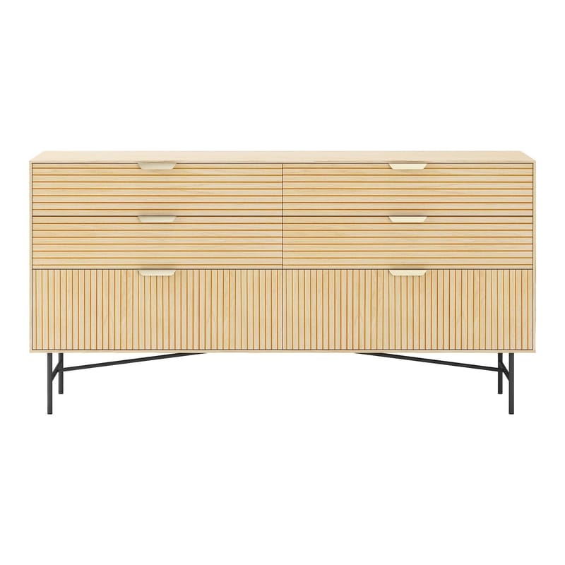 Sideboard HOME4YOU - Beige - Opbevaring - Opbevaringsmøbler - Skænke & sideboards